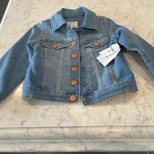 Denim toddler jacket 4T